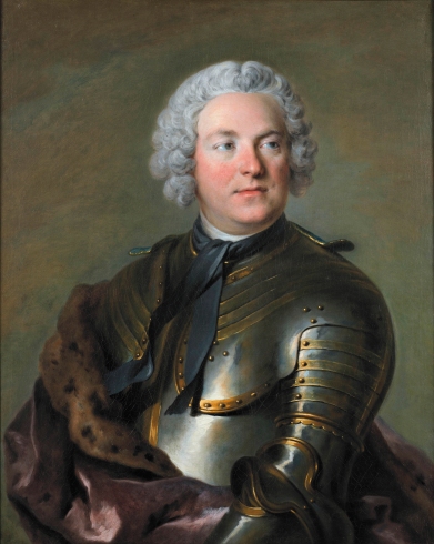 Count Carl Gustaf Tessin, by Louis Tocqué